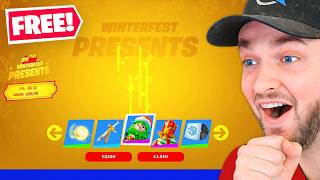 ALL Winterfest 2023 Presents OPENED Fortnite Chapter 5 [upl. by Eedahs]