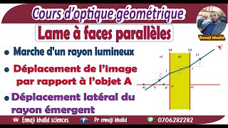 Lame à faces parallèles cours complet [upl. by Naruq]