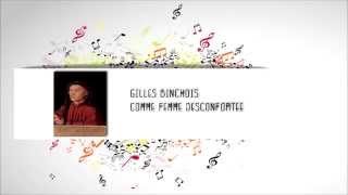 Medieval Music  Gilles Binchois  Comme femme desconfortee [upl. by Ahsimet]