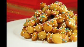 Struffoli napoletani ricetta originale semplice e veloce [upl. by Airbas]