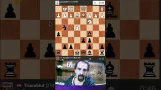 APERTURA ESCOCESA 💣 COMO ATACAR CON NEGRAS EXPLICADO en PARTIDA BULLET❗ 💥 ajedrez chess [upl. by Nitnilc]