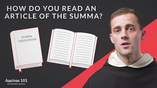 How Do You Read an Article of the Summa Theologiae Aquinas 101 [upl. by Comras689]