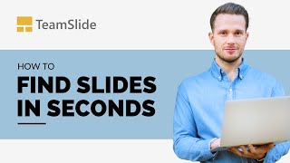 TeamSlide overview Find your slides faster [upl. by Neelyhtak190]