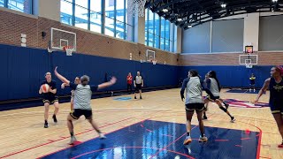 Inside Indiana Fever practice Day 3 — Caitlin Clark plays point guard  Fieldhouse Files [upl. by Drageruaeb]