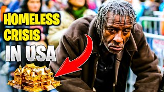 Homeless Crisis In America Exploring Top 10 Homeless Cities in USA [upl. by Cordeelia119]