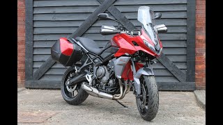 2022 Triumph Tiger Sport 660 in Korosi RedGraphite [upl. by Sahc]