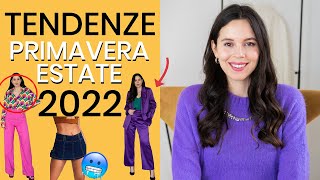 Le 16 TENDENZE top per la primavera estate 2022  Moda amp trend [upl. by Uhile679]