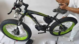 Unboxing  GOGOBEST GF700 1000W Motor Max 50KMH 48V 175AH 26 Inch Electric Bike [upl. by Ecaidnac]