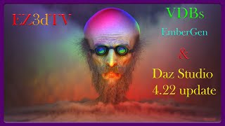 VDB Daz Studio 422 amp EmberGen EZ3DTV [upl. by Matejka]