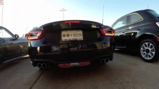 Fiat 124 vs Abarth 124 exhaust  cold start [upl. by Ettellocin]