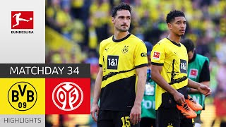 Dortmund Heartache As Title Slips Away  BVB  1 FSV Mainz 05  Highlights  MD 34 – Buli 202223 [upl. by Kylander163]