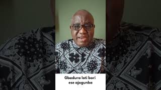 Gbadura lati bori ese ajogunba Yoruba shorts preaching share truth Jesus God christian [upl. by Ecniuq]