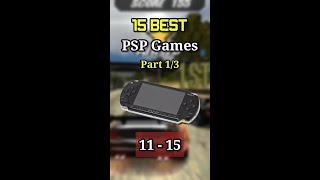 15 Best PSP Games Part 13  TOP 15 PSP GAMES [upl. by Leik]