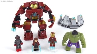 LEGO Marvel Super Heroes The Hulk Buster Smash review set 76031 [upl. by Tolley]