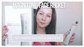 Magnitone facerocket 5 in 1 face firming amp toning devce 1st impressions amp review [upl. by Airtened882]