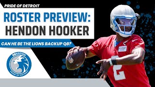 Detroit Lions Roster Preview Will Hendon Hooker be QB2 [upl. by Treacy397]