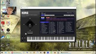 Обзор KORG WAVESTATION [upl. by Noirret371]