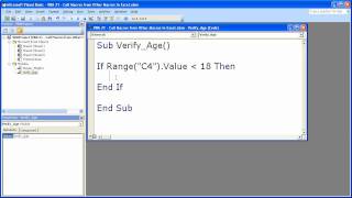 Excel Macro VBA Tip 21  Call Macros from Other Macros in Excel [upl. by Ettennad]