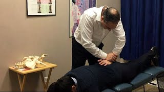 L4 L5 Disc Bulge Treatment Without Surgery  Chiropractic Adjustments  Dr Walter Salubro [upl. by Esidnak569]