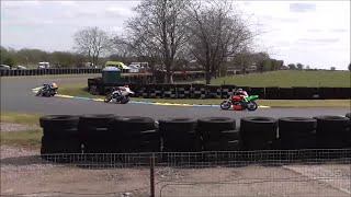 Darley Moor  Round 1  CB 500 amp Classic  Race 1  10th April 2022 [upl. by Moclam]