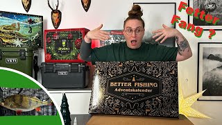 OMG 😱  BETTER FISHING Adventskalender 2023  24 Türchen UNBOXING [upl. by Cornelie]