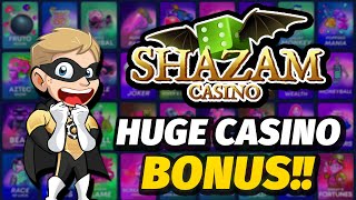 Shazam Casino Review – Unlock 7500 Bonus amp Top Games [upl. by Hirza]