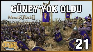 GÜNEY YOK OLDU  Mount amp Blade II Bannerlord  Bölüm 21 mount blade bannerlord [upl. by Asim]