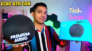 Amazon Echo 4th Generation  Review⚡Premium Sound  Handsfree Alexa  🔥🔥 [upl. by Sella68]