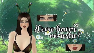 💭 ¿cómo hacer mi rostro  tutorial  Avakin Life °• [upl. by Esialb]