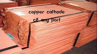 copper cathode and copper millberry scrap for sale [upl. by Clerk547]