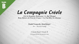 La Compagnie Créole  Orchestre dHarmonie  Arrangement Nicolas Schiff [upl. by Berner356]