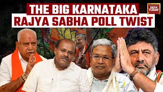 Rajya Sabha LIVE Rajya Sabha Election In Karnataka LIVE Karnataka Congress News Rajya Sabha Polls [upl. by Manning]