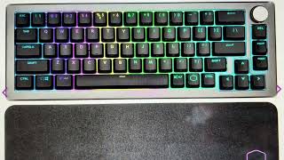 Hard Reset Cooler Master CK721 Keyboard [upl. by Aila588]