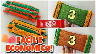 PERSONALIZADOS DE LUXO DE UM JEITO FÁCIL E ECONÔMICO kit kat e jujuba [upl. by Primaveras]