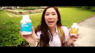 สูตรดูแลสมองของแอ๋ม  ขอบคุณ MEGA We Care  Fish oil and Lecithin [upl. by Fradin998]