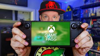 Xbox Game Pass On Steam Deck Easy Step By Step Full Setup Guide [upl. by Niarfe]