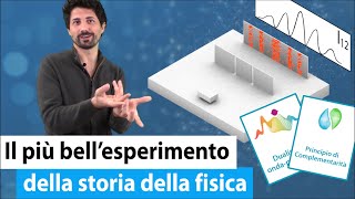 Il dualismo onda particella della materia dimostrato in un esperimento geniale [upl. by Aloin]