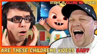 IM DEAD  STEVE TERREBERRY  Nursery Rhymes in Reverse EVIL Messages Hidden Within  Reaction [upl. by Uliram]