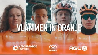 KNWU presenteert nieuw tenue vlammen in oranje [upl. by Eichman290]