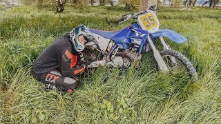 Обзор на бешеные тяги Yamaha YZ250 2T 2000 [upl. by Euhc]