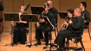 UNT Faculty Woodwinds Mozart Serenade No 10 in Bflat Major [upl. by Thaine973]