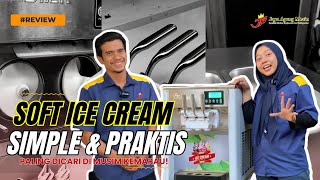 INOVASI TERBARU DALAM MEMBUAT ES KRIM HOMEMADE  Review Mesin Es Krim WIR  818T [upl. by Dat]