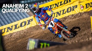 ANAHEIM 2 QUALIFYING SUPERCROSS 2024 [upl. by Jasmine]