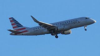 Embraer E175 landing at Meadows Field [upl. by Ssitnerp765]