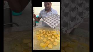 ⚡⚡ Biggest Egg Chapati Making⚡⚡ shorts telugufoodie esangathulu streetfood foodie omelette [upl. by Allveta805]