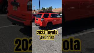 2023 Toyota 4Runner TRD Pro in Solar Orange is one of the most attractive SUV’s ever made 4runner [upl. by Ileak]