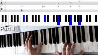 Dirty Loops  Hit Me SYQ Keyboard Tutorial Chorus [upl. by Aettam]