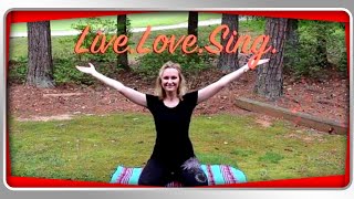 Best holistic voice practice  YOGA FOR SINGERS  Yoga for Voice  projection amp breath control [upl. by Kerk977]