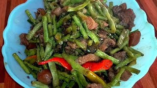 Adobong Sitaw Simpleng Buhay Probinsya  Binatang Pinoy [upl. by Pudens]