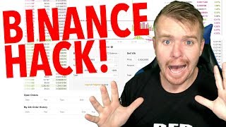 BINANCE API HACK CRYPTO CRASH [upl. by Kcir]